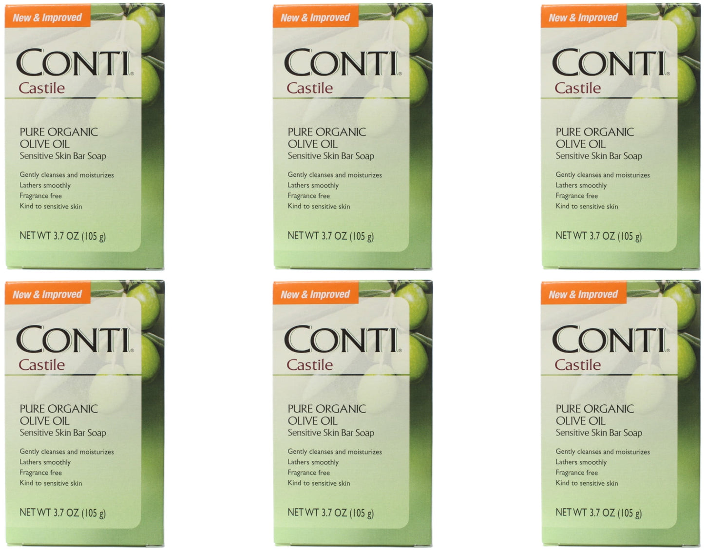 CONTI CASTILE OLIVE OIL SOAP 4OZ