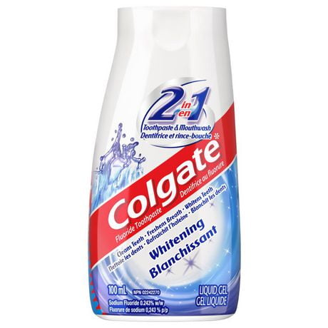 COLGATE 2N1 WHITEN LIQUID 4.6OZ