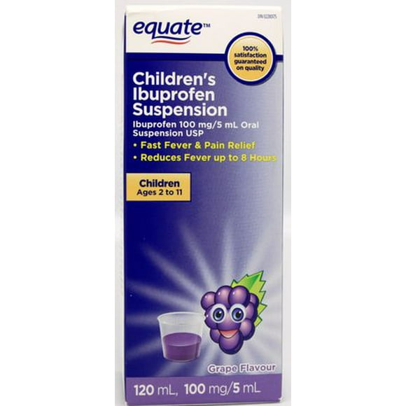 ADVIL CHILDRENS SS 100/5 120ML SF