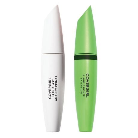 COVERGIRL Lash Blast Flourish Mascara & Amplify Eyelash Primer - 800 Very Black & 780 Neutral White
