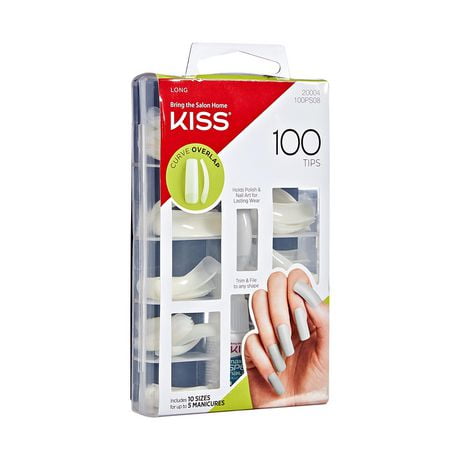 KISS 100 Full-Cover Nails - Curve Overlap