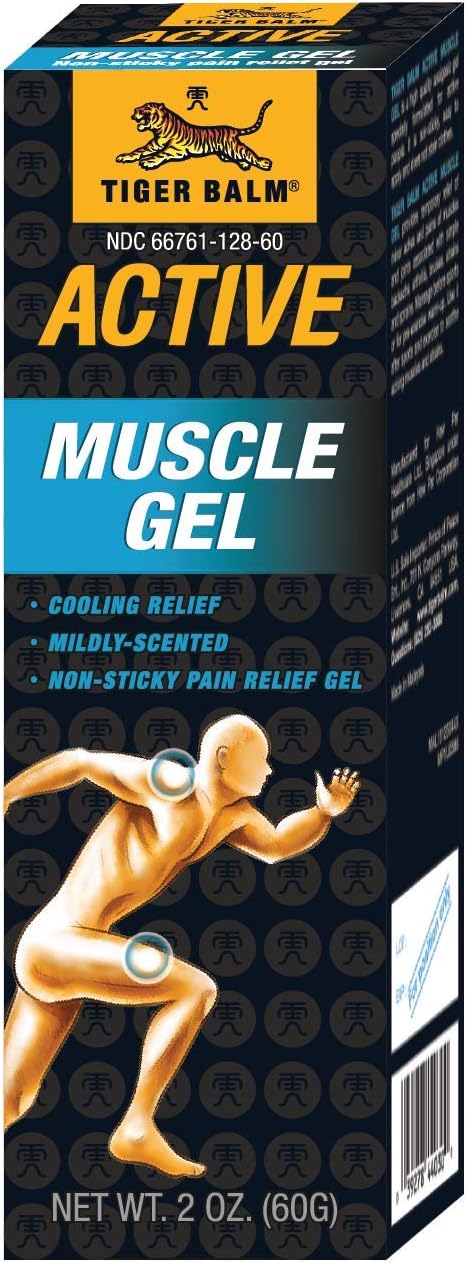 TIGER BALM ACTIVE MUSCLE GEL 2OZ