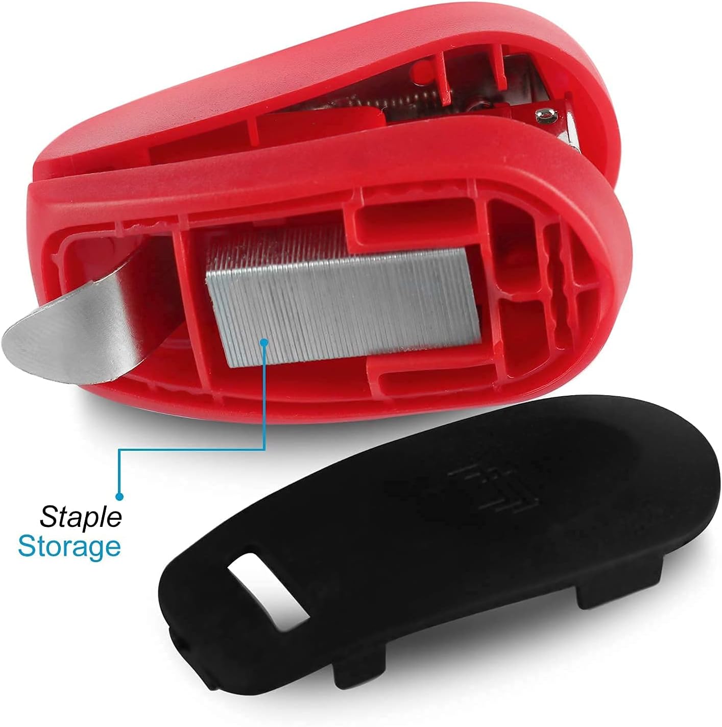Ava Mini Stapler With Built-In Remover and Staples