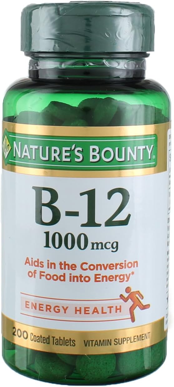 B-12 1000 MCG VALUE SIZE TABLET 200CT NB