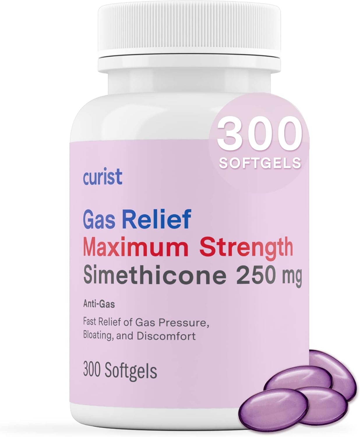LDR GAS RELIEF GC 250MG 60 SFG MS