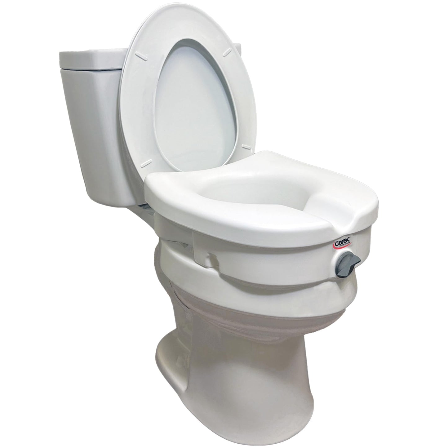 CAH RAISED TOILET SEAT EQ W/LOCK