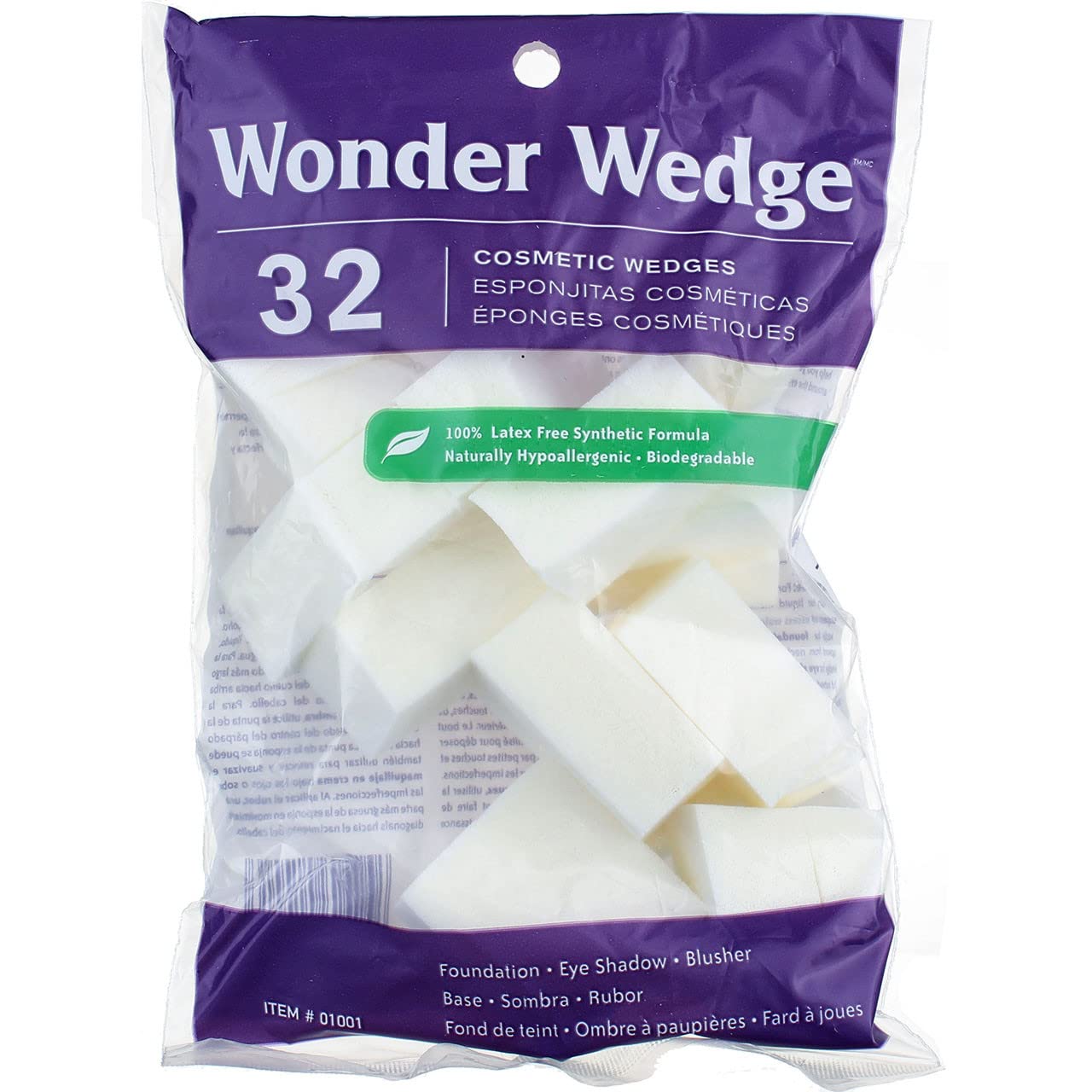 SWISSPERS COSMETIC WEDGES 32'S