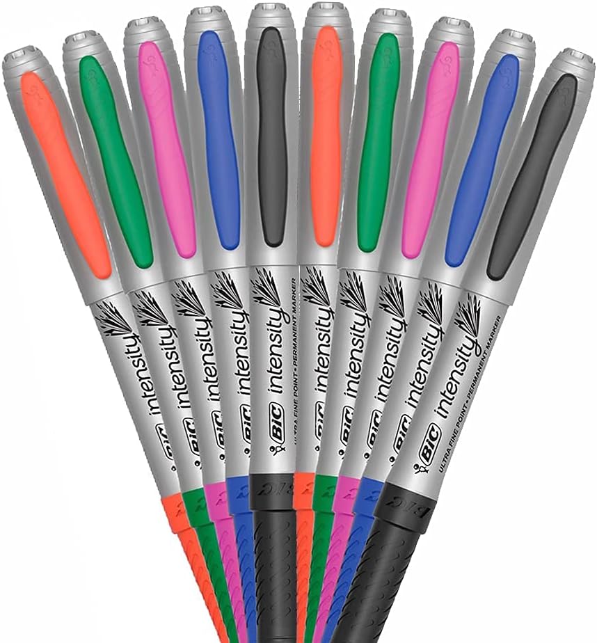 BiC Intensity Fine Point Permanent Markers - Metallics, 2 count