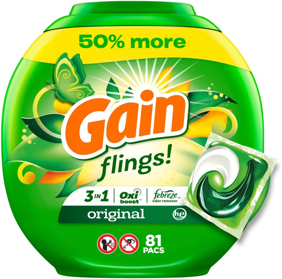 GAIN FLINGS ORIG LNDRY DTRG 4X112CT DS
