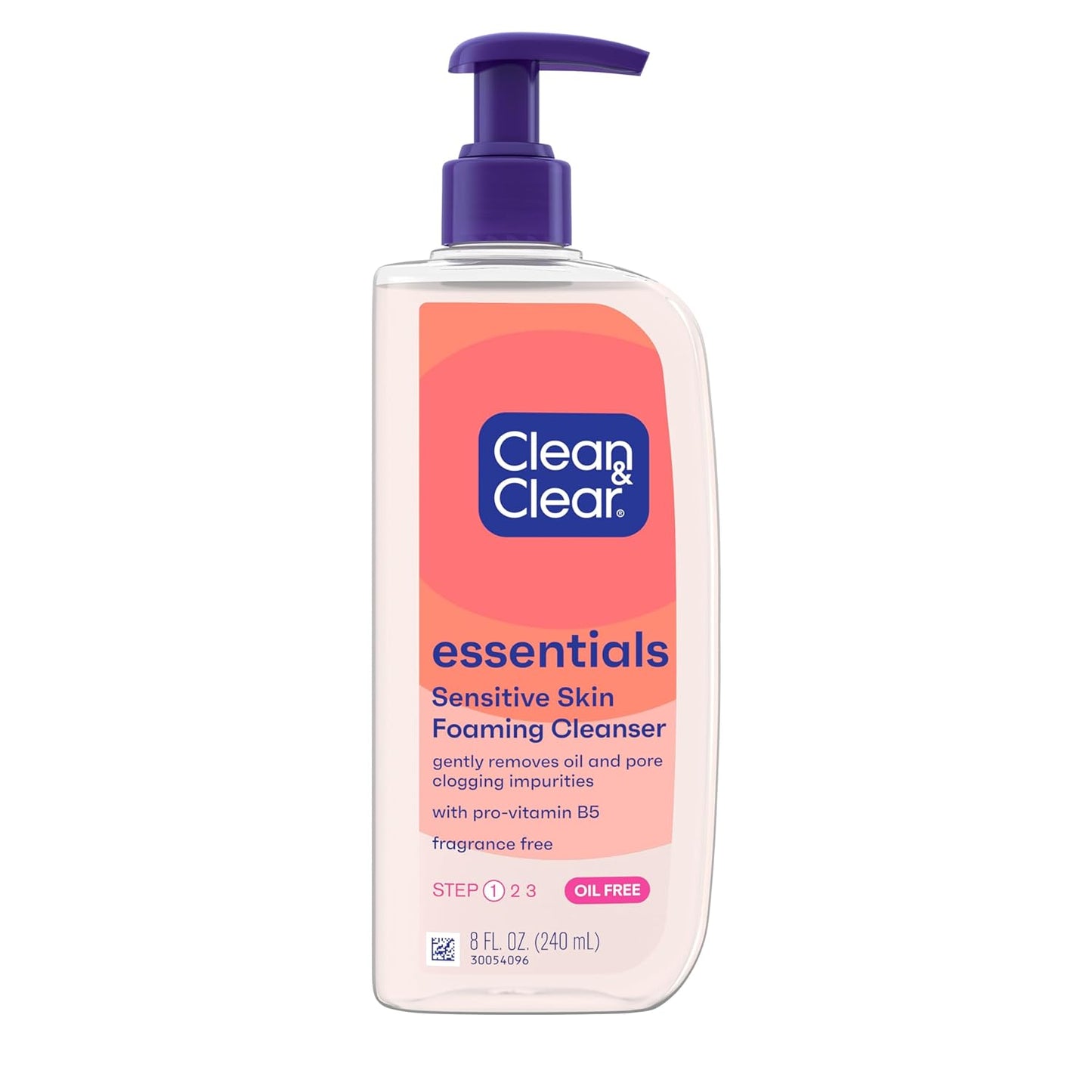CLEAN&CLEAR FOAM FACE CLEANSER SENS 8OZ