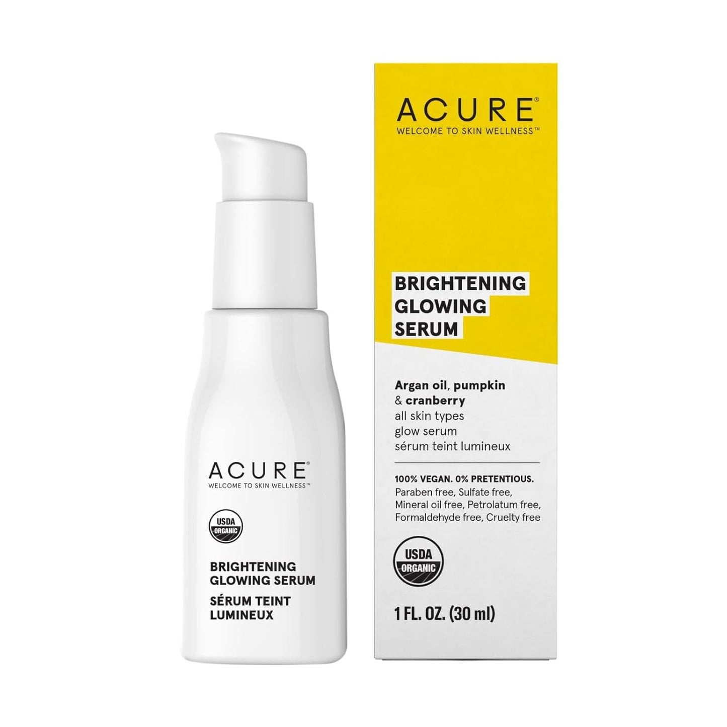 ACURE SERUM,BRGHTN,VIT C,FERULC
