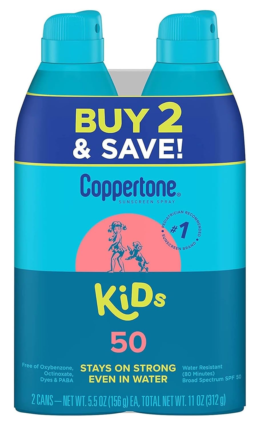COPPERTONE 50SPF KIDS SPORT SPY 5.5OZ