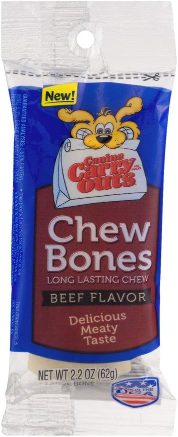 Boneboos Beef Flavor Chew Made