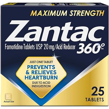 ZANTAC 360 TB 20MG 25 COOL MINT
