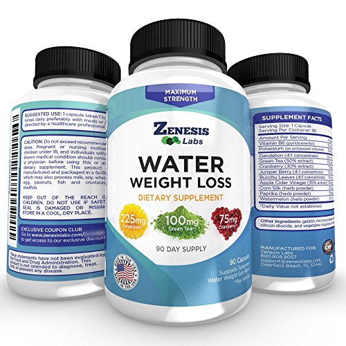 WATER PILL W/POTASSIUM TAB 90CT WINDML