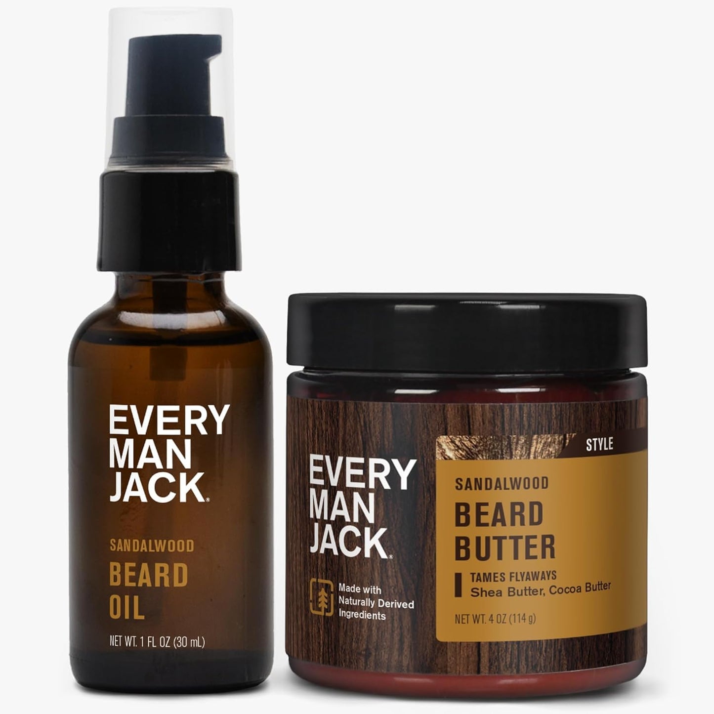 EVERY MAN JACK BEARD BTR,SANDALWOOD
