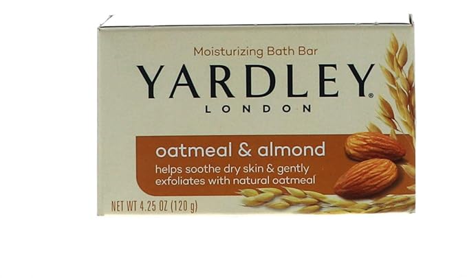 YARDLEY BAR SOAP OATMEAL ALMOND 4OZ