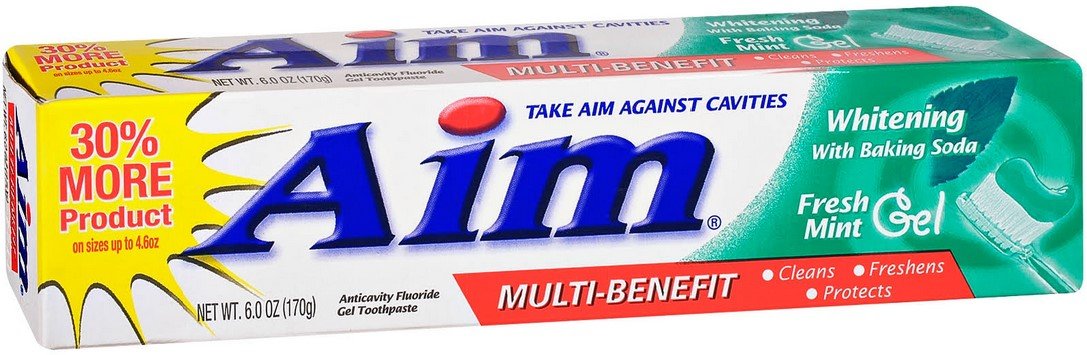 AIM WHITENING GL 0.24% 156GM MINT