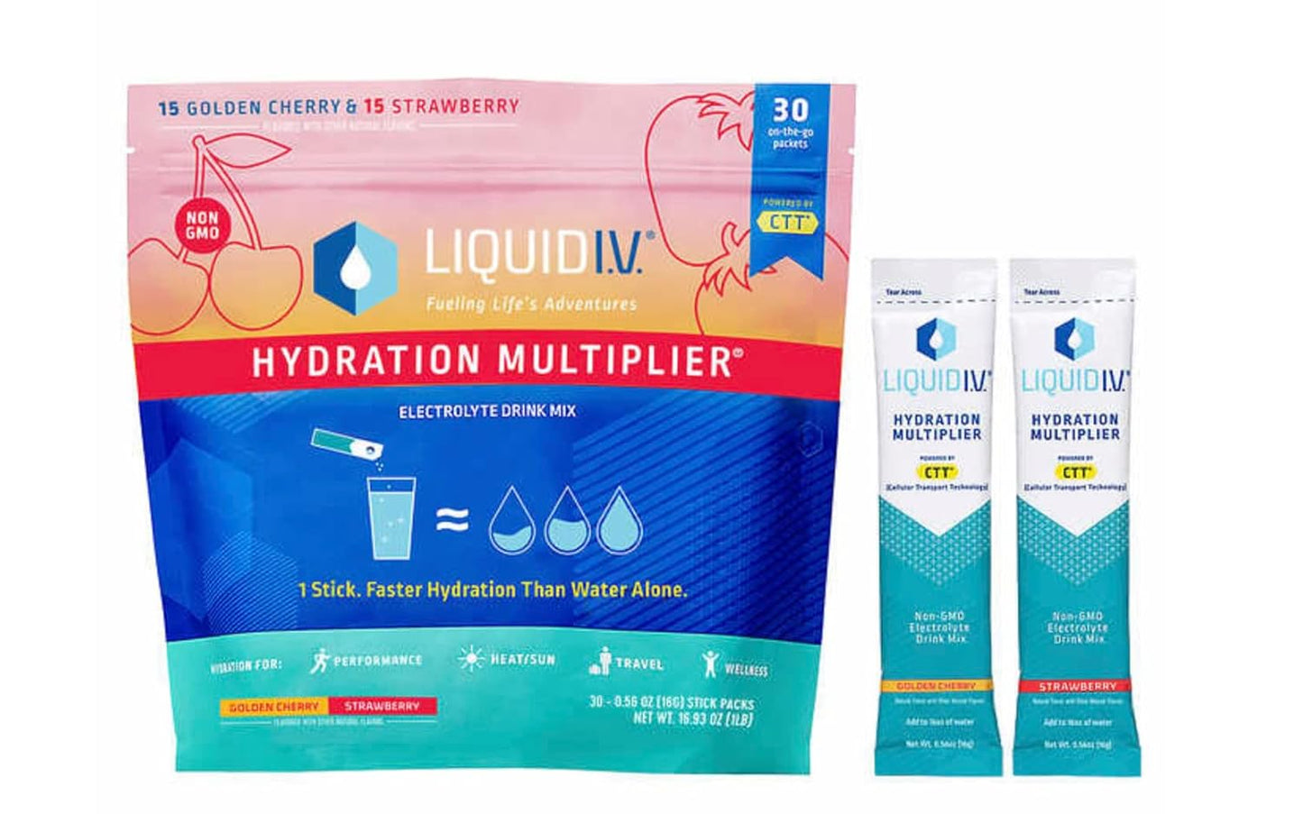 LIQUID IV HYDR MULTIPLIER STRW PWD 6CT