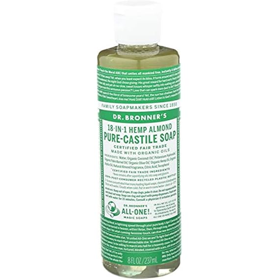 DR. BRONNER'S CASTILE LIQ SOAP,OG3,CIT