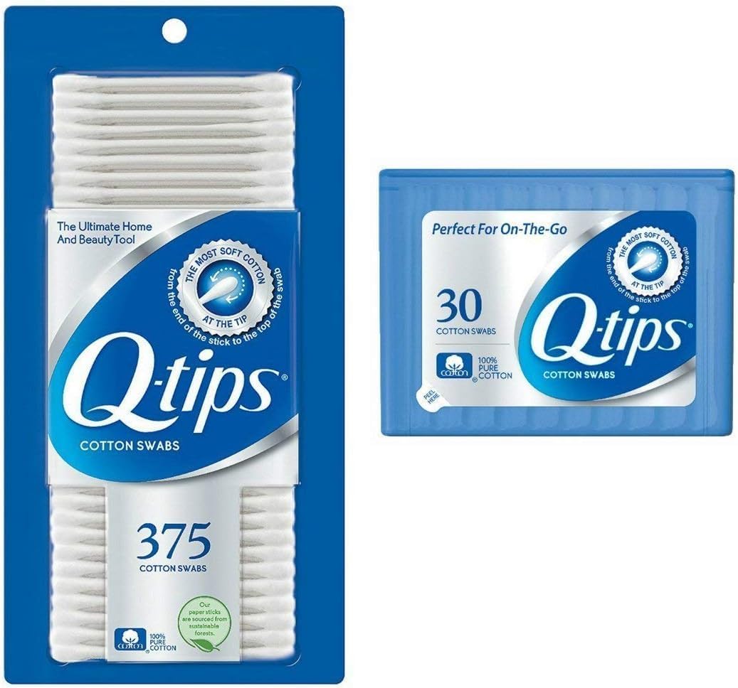 Q-TIPS COTTON SWAB TRAVEL PACK 30CT