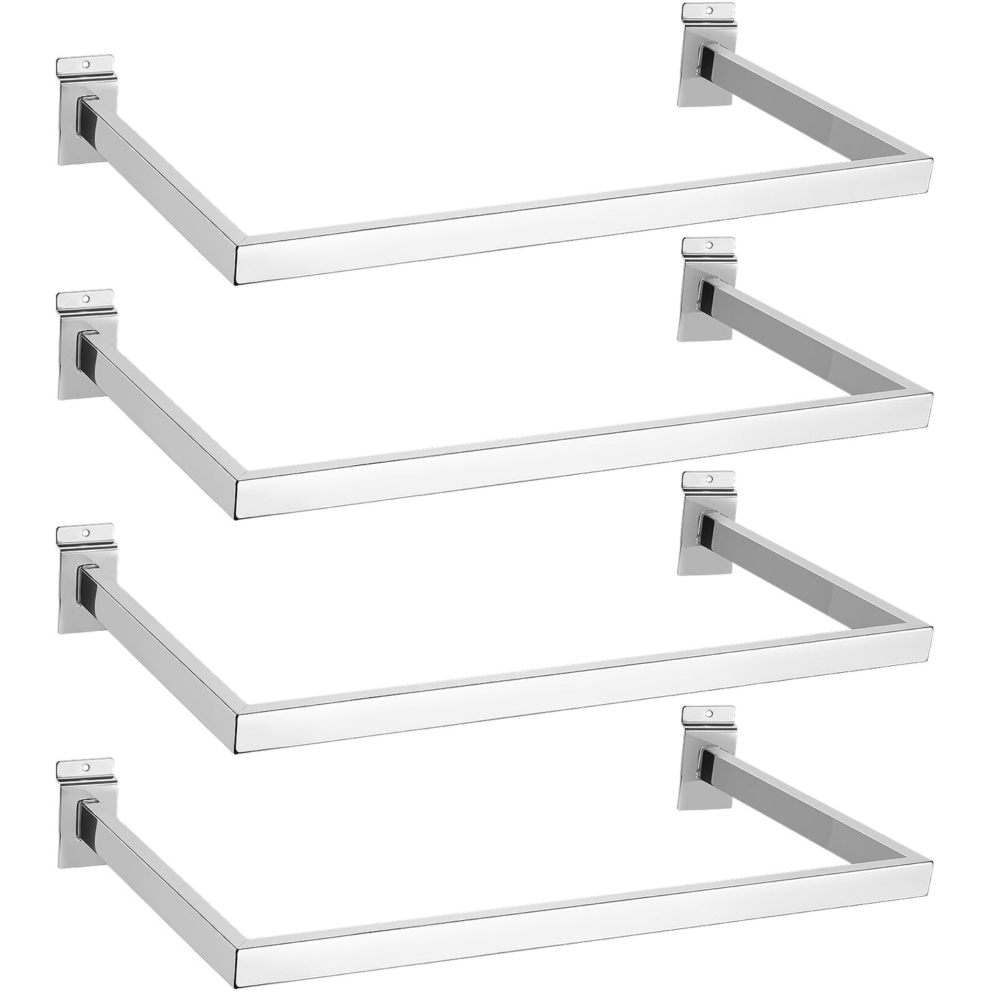 HANG RAIL 24" SSTEEL 4 CT DS