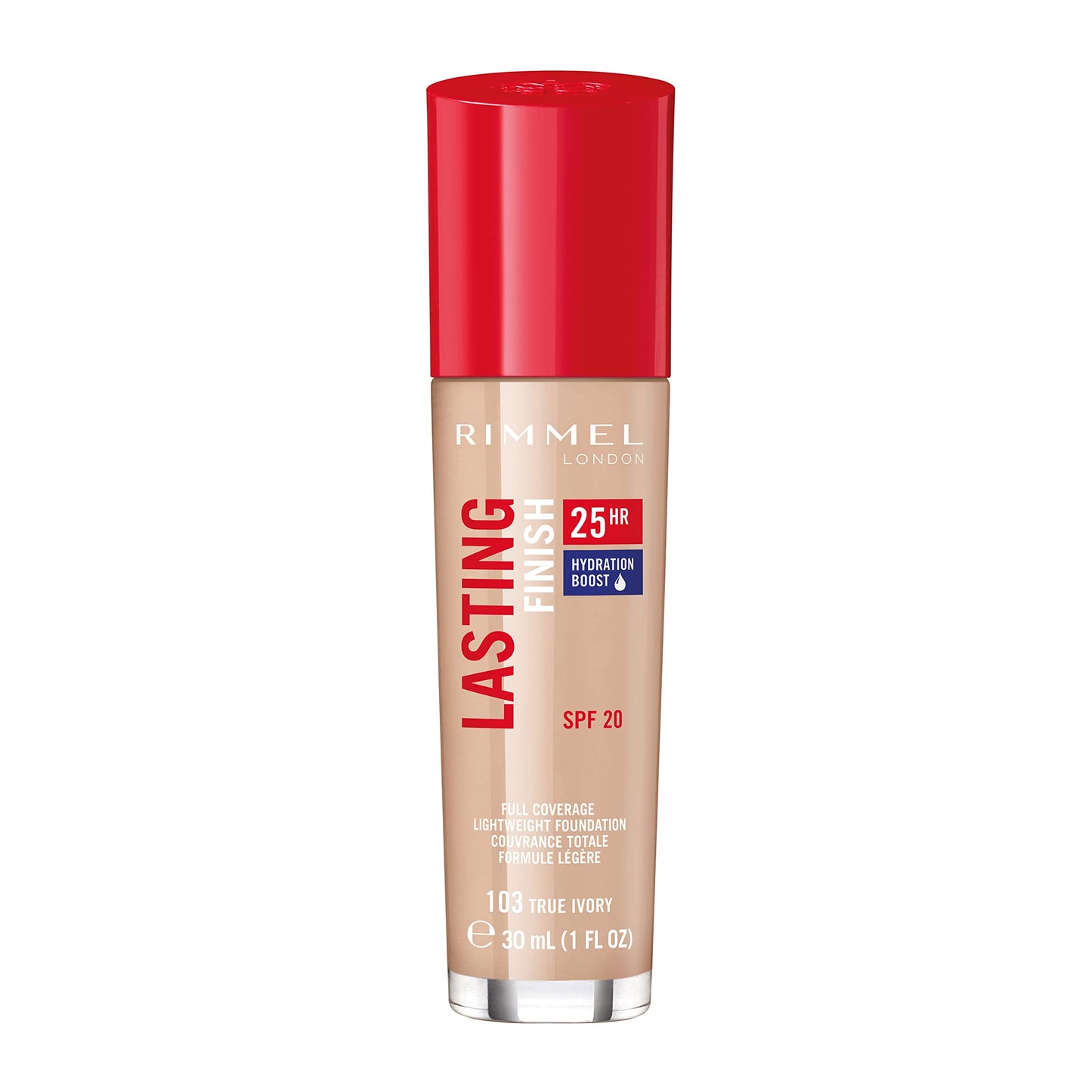RIMMEL LONDON Rimmel Lasting Finish Liquid Foundation True Ivory 103
