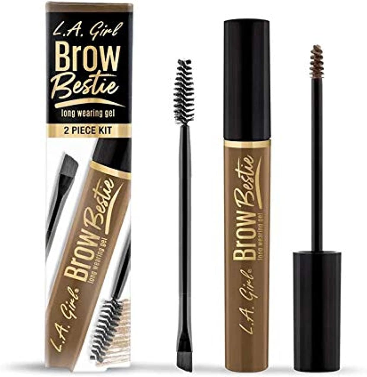 L.A. Girl Brow Bestie Triangular Auto Pencil - Deep Brown