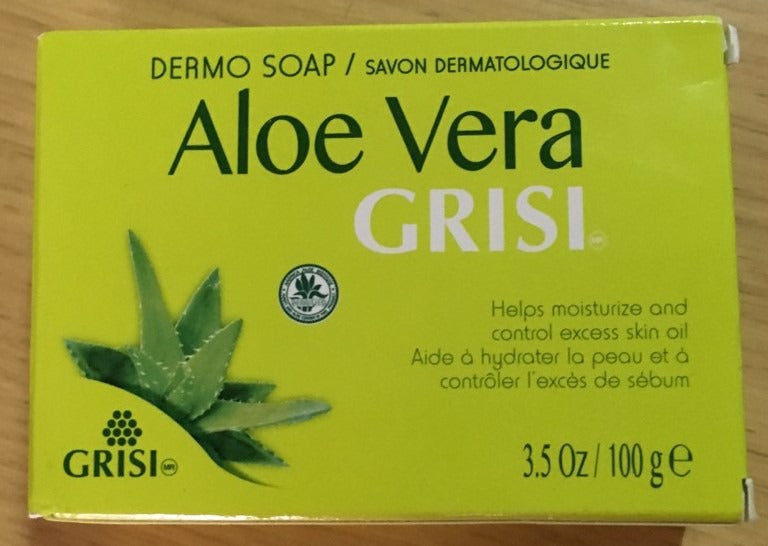 GRISI SOAP SAVILA/ALOE V 3.5 OZ