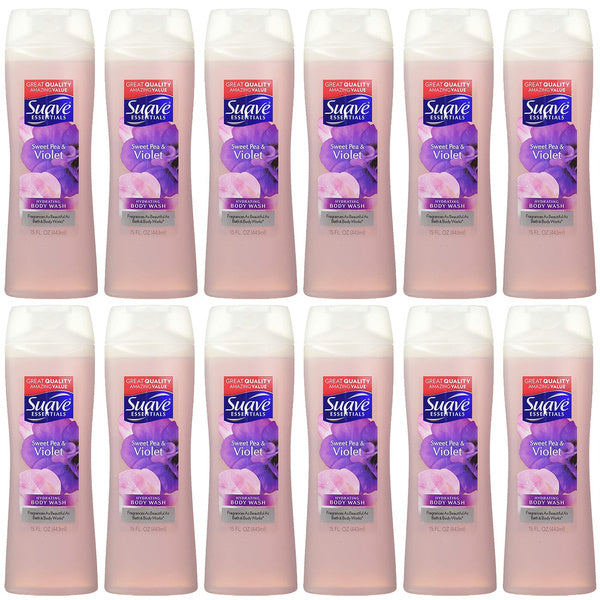Suave Body Wash Sweet Pea & Violet 18oz