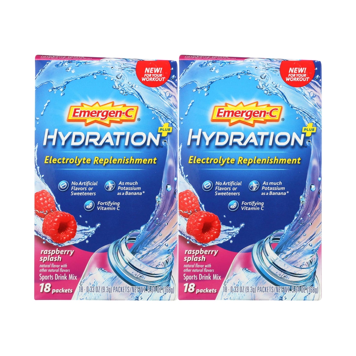 EMERGEN-C HYD+ RSP PK 18