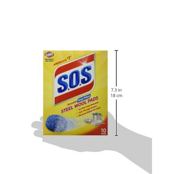 DOL PH SOAP PADS SG 12X12 STL WOL