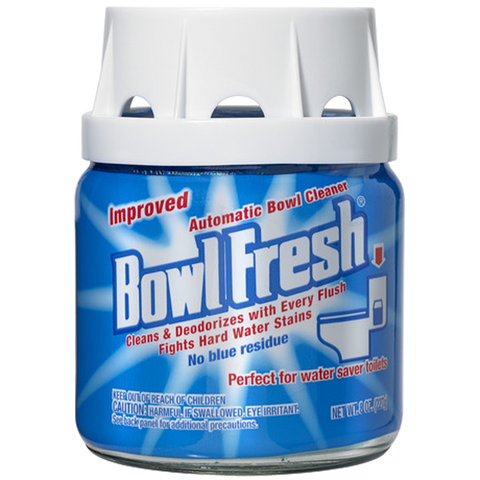 Bowl Fresh Blue plus Bleach Automatic Toilet Bowl Cleaner Tablets, 2 count
