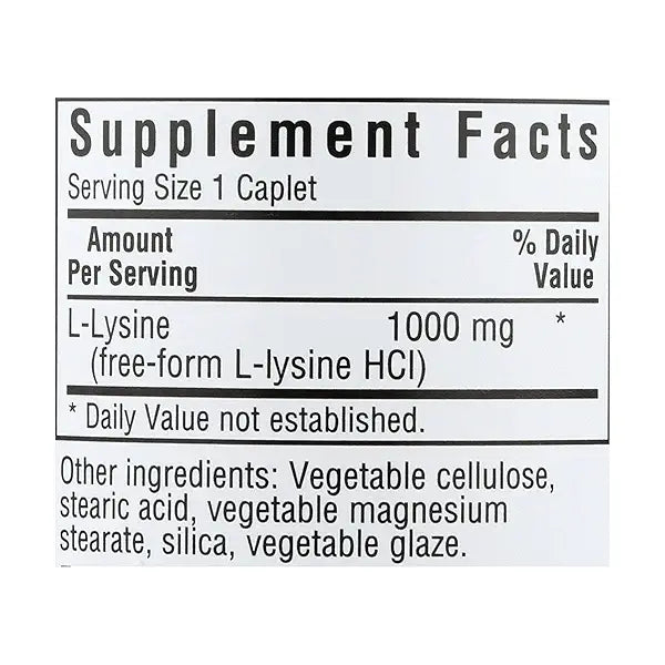 L-LYSINE,1000 MG