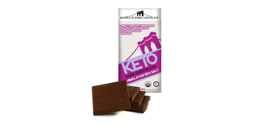 BROOKLYN BORN CHOCOLATE BITES,DARK CHOC,BIOTIN
