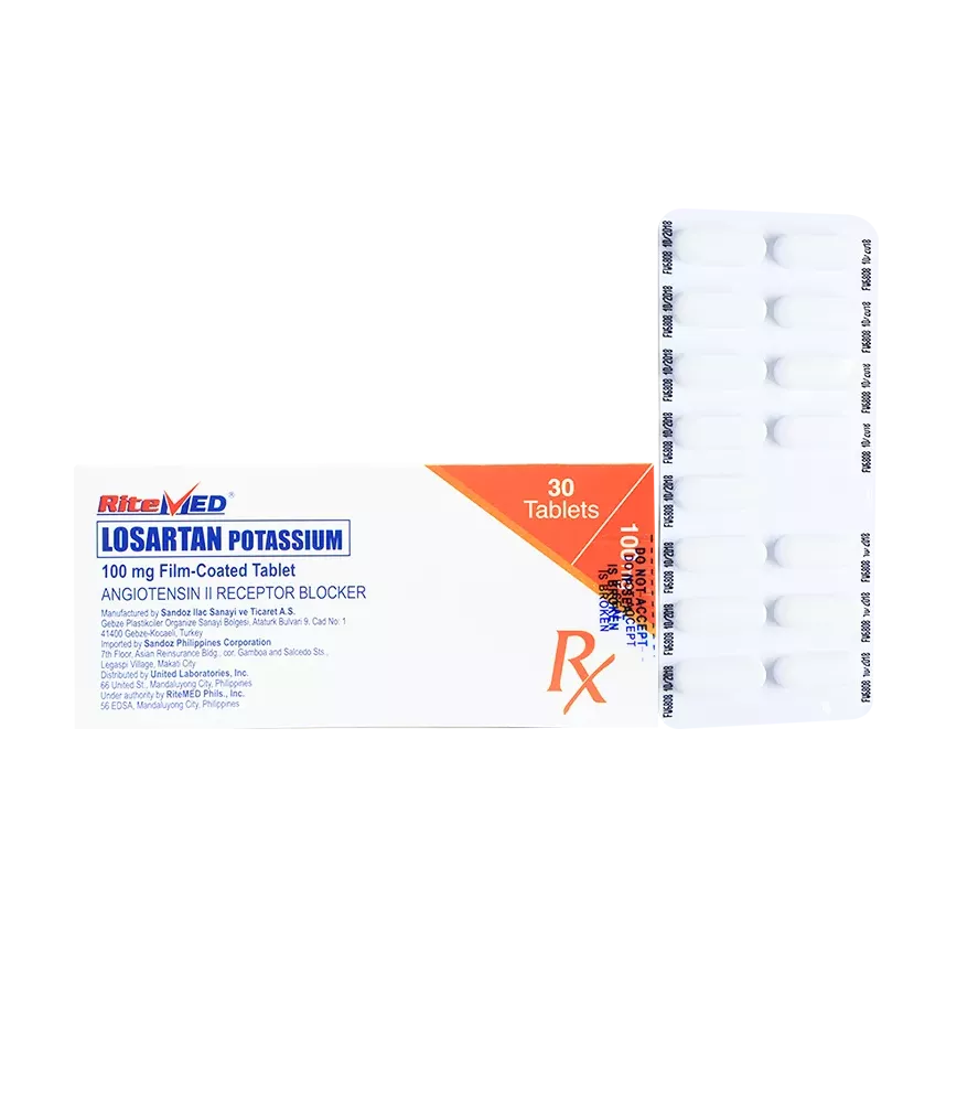 LOSARTAN POT TB 100MG 1000 CPLT