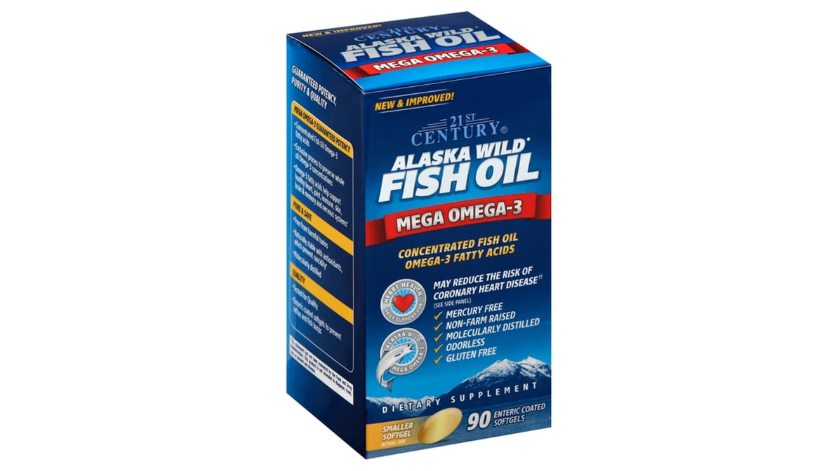 ALASKA WILD FISH OIL CAP 90