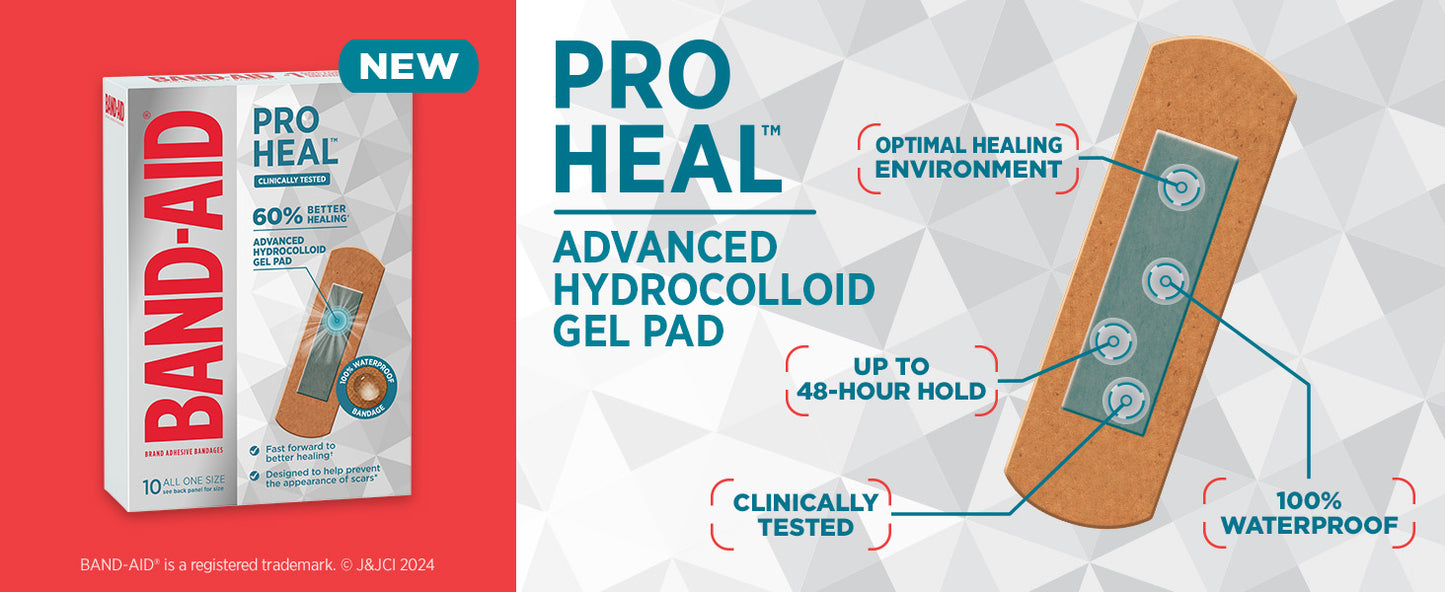 BANDAID PRO HEAL AP 5 LARGE