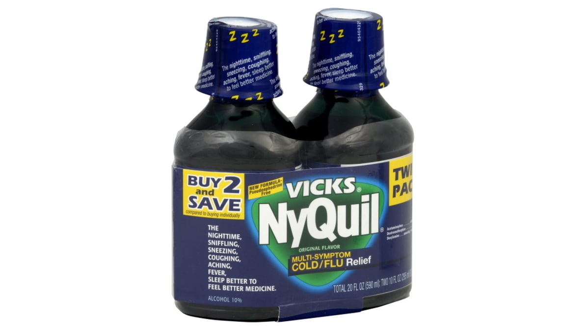 NYQUIL SEVERE COLD & FLU LIQUID 8OZ