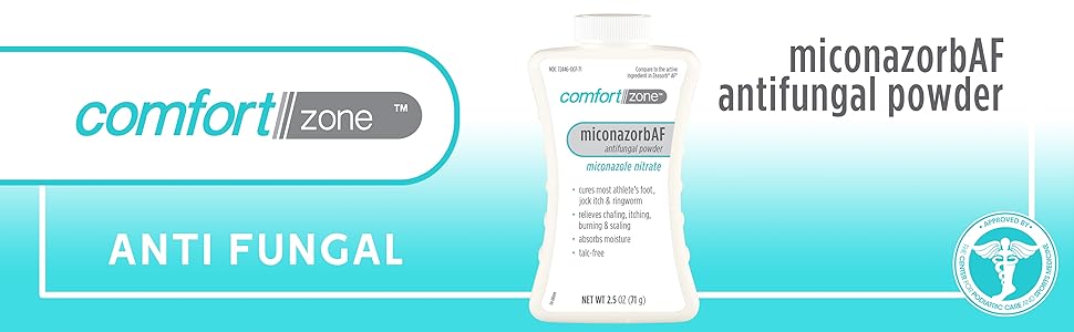 GNP MICONAZRB AF 2% TALC-FREE PWD 2.5 OZ
