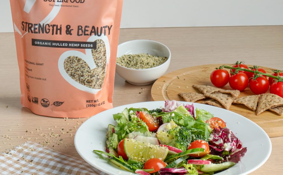 SUNFOOD HEMP SEEDS,OG2,SHELLED