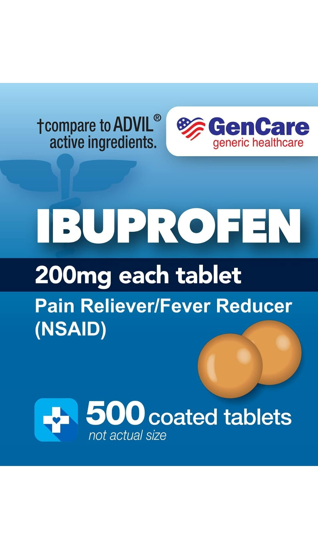 GNP IBUPROFEN-ACETA PAIN RELIEF TAB 80CT
