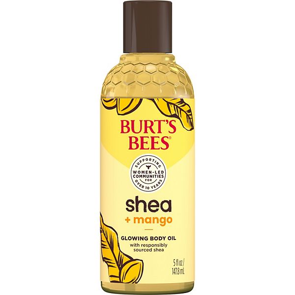 Burts Bees Shea + Mango Glowing Body Oil 5oz