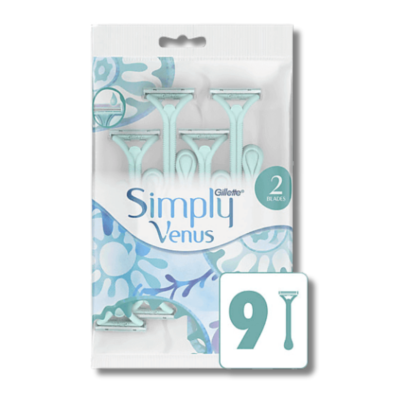 Gillette Simply Venus Razor Disposable 9 Count