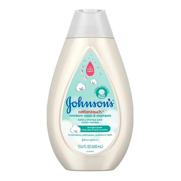 Johnsons Baby Cotton Touch Wash & Shampoo 13.6oz