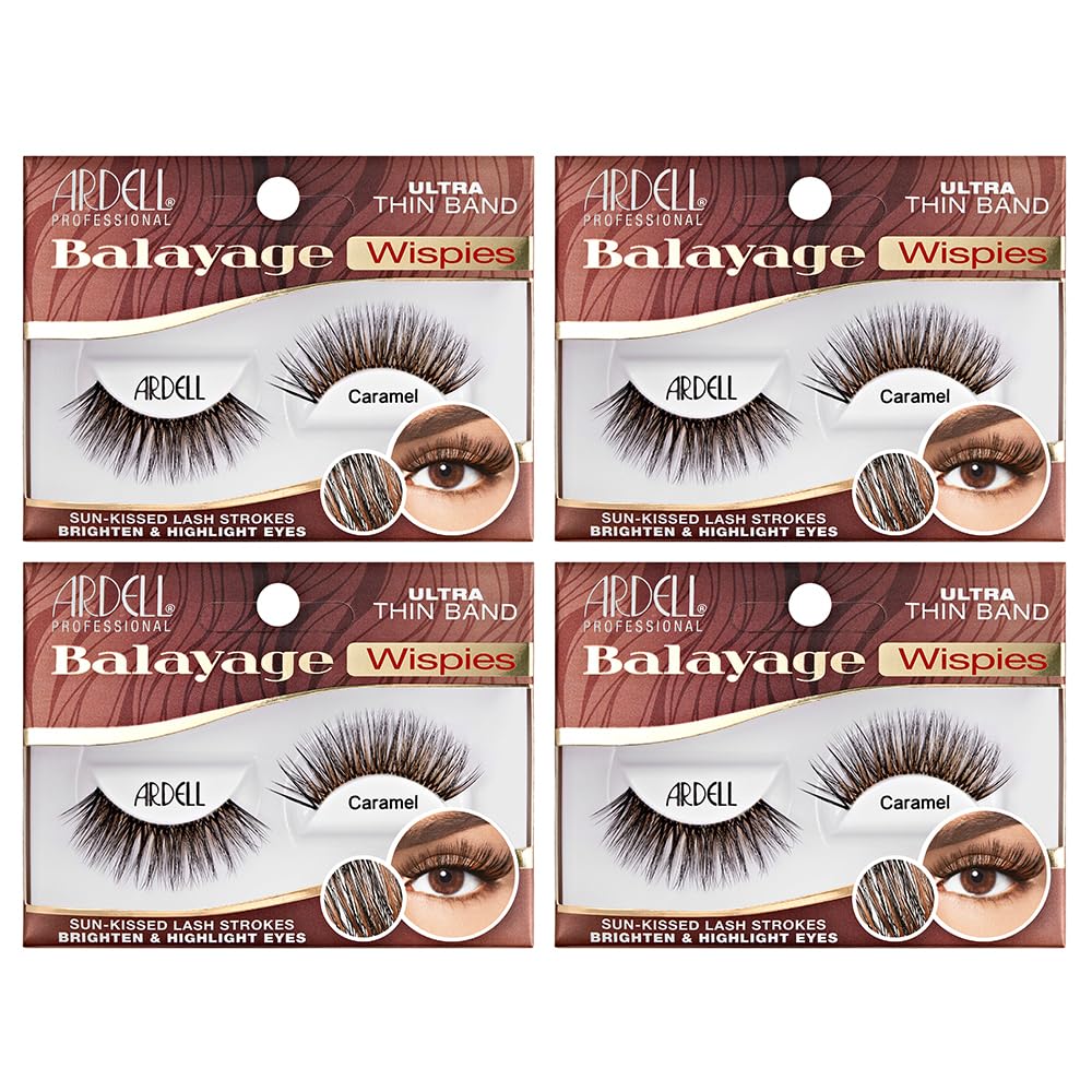 Ardell Balayage Wispies Lashes - Caramel