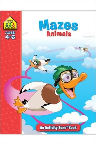 School Zone Mazes Preschool Workbook