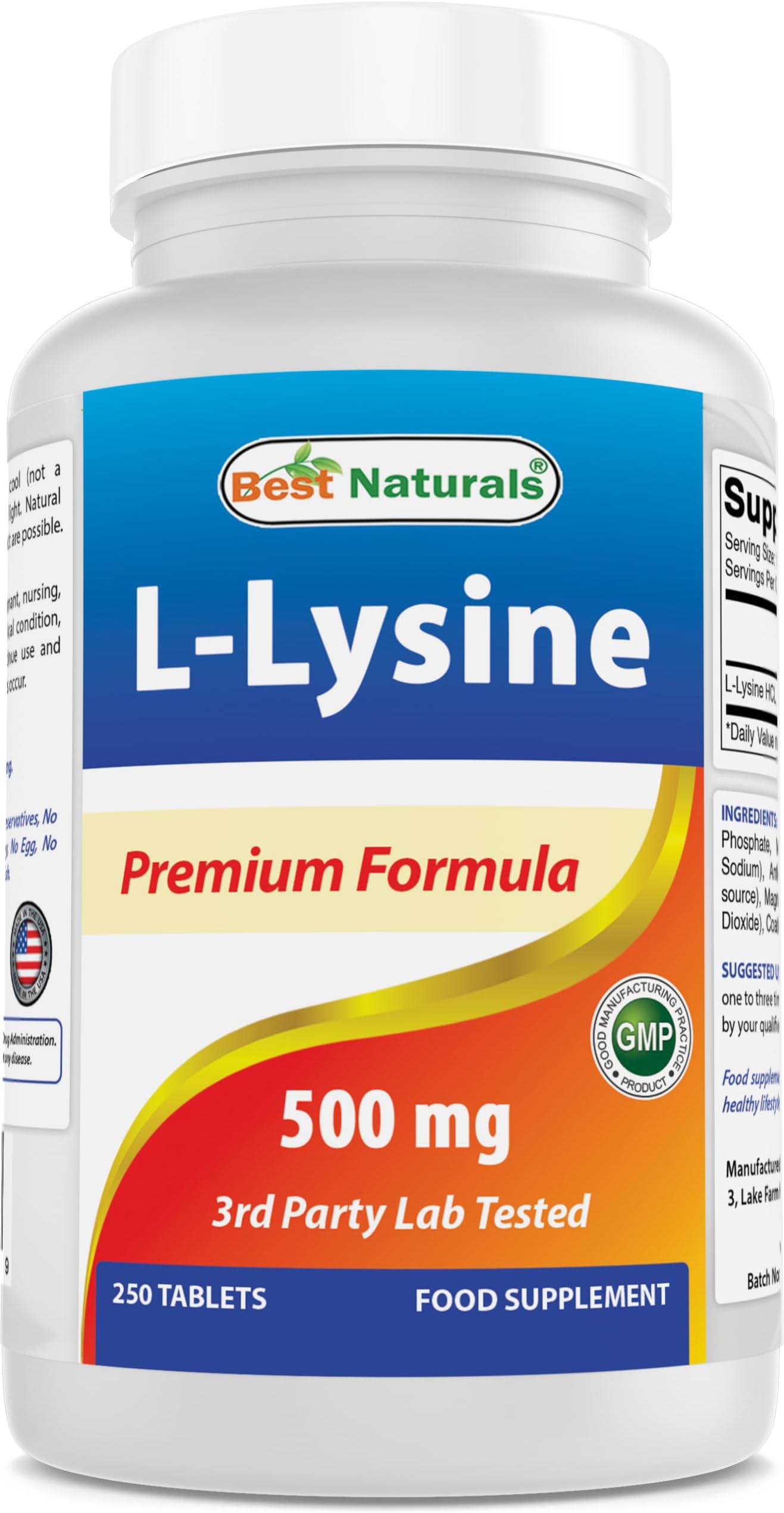 21ST CENTURY L-LYSINE TB1000MG 90