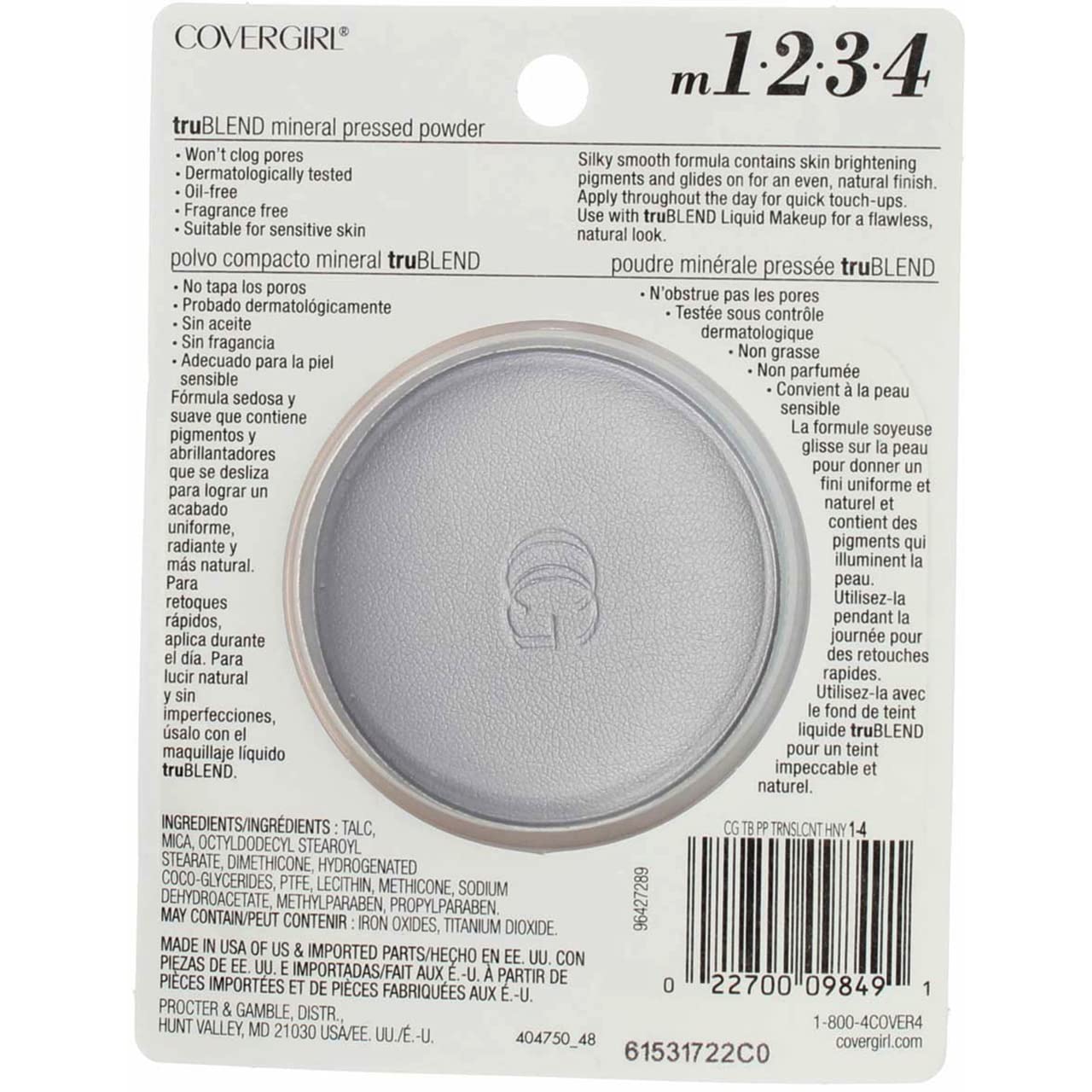 COVERGIRL TruBlend Pressed Powder - 003 Translucent Honey