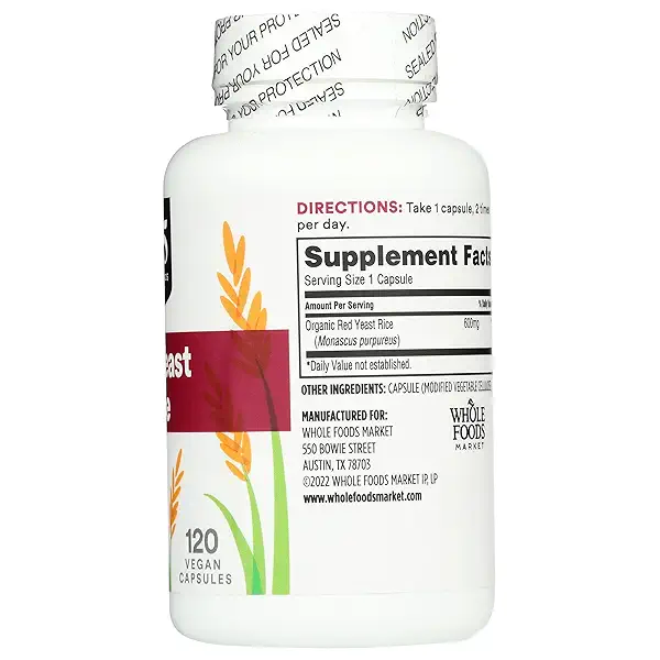 NB RED YEAST RICE CP 600MG 120